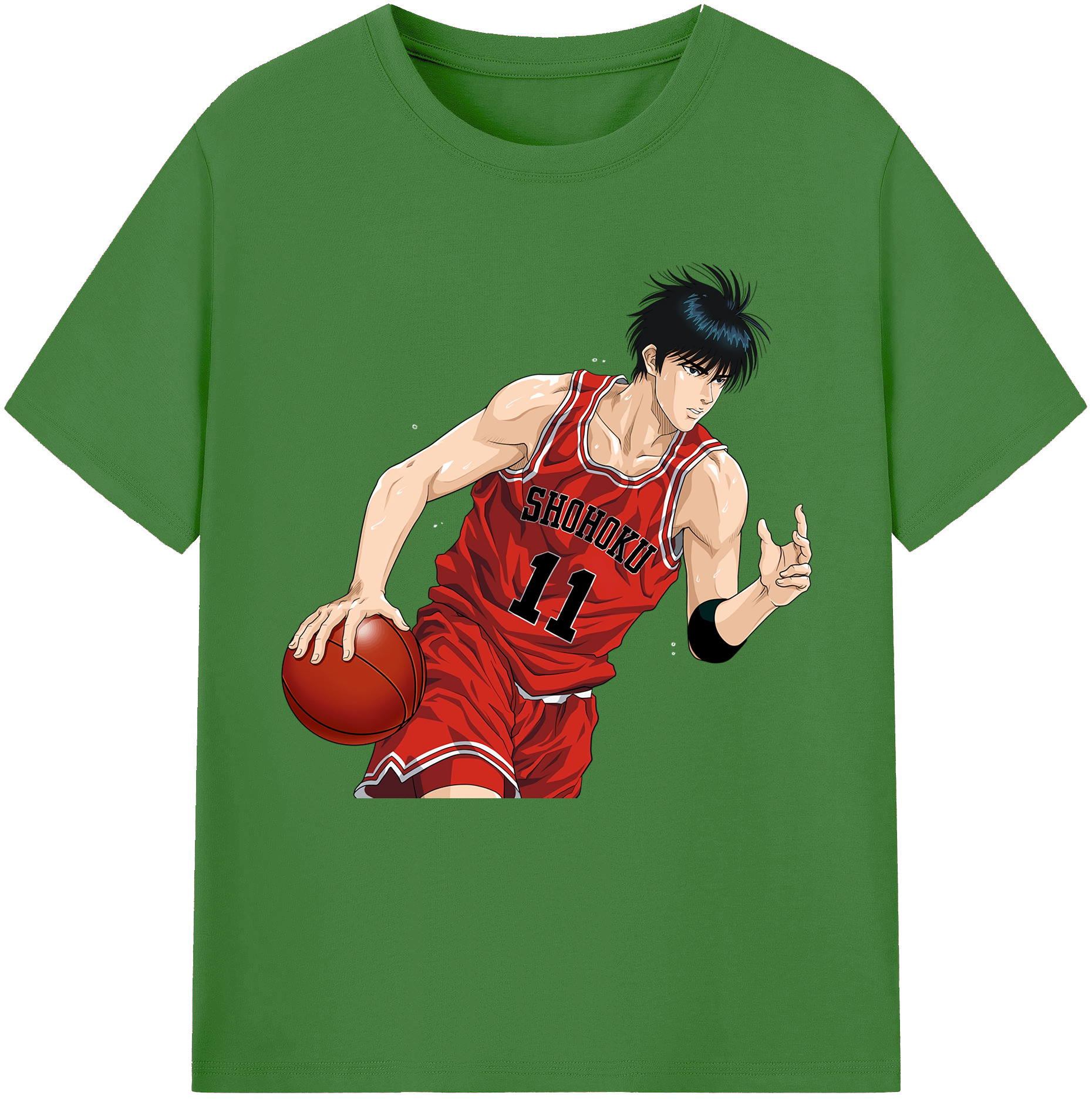 （画像用） SLAM DUNK／スラムダンク レディースカジュアルプリントTシャツ（綿100％）